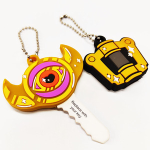 Nhựa <span class=keywords><strong>Key</strong></span> Head bìa cao su Keychain tùy chỉnh khuôn Logo Keycaps vòng chìa khóa mềm PVC màu dễ thương Anime <span class=keywords><strong>Key</strong></span> Covers <span class=keywords><strong>cap</strong></span> - Product Image 6