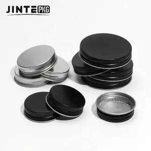 Metal Screw Lid with Induction Seal / Sensitive Seal Tinplate Caps for Glass Bottles