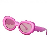 Lunettes de soleil œil de chat Y2K personnalisées style européen et américain pour femmes, protection UV400, monture complète, idéales pour les fêtes, lunettes de soleil amusantes et transfrontalières.