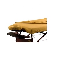 Ensemble de draps de lit pour table de massage en flanelle de luxe, 3 pièces