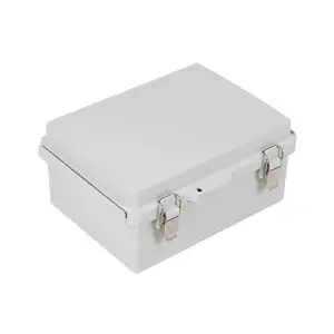 SAIPWELL Outdoor IP66/NEMA 4/4X 160x210x100mm Polycarbonat Wasserdicht 1 Phase Prepaid Meter Scharniere Box