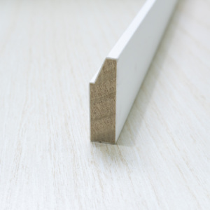 Ván chân tường hiện đại đúc nước bằng chứng TRIM Trắng primed gỗ Ốp chân tường Board MDF trắng primed ván chân tường - Product Image 3