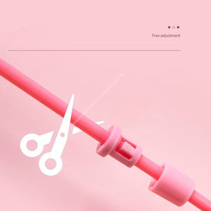 Corde à sauter professionnelle et durable en PVC de 6 mm, corde croisée solide avec poignée longue de 2,8 m, réglable, légère, non-intelligente, pour l'exercice à domicile - Product Image 6