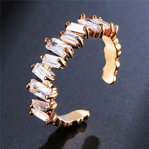 Nhẫn Cưới Thời Trang Điều Chỉnh RAKOL RP2003 Cho Nữ Trang Sức Bạc Mới 2022 - Product Image 6