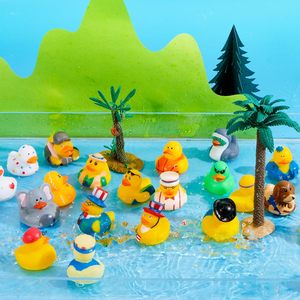 Jouets de bain de luxe écologiques avec logo personnalisé, canards en caoutchouc personnalisés, flotteurs animaux sur mesure, canard flottant - Product Image 5