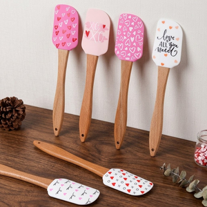 Vendita Diretta dalla Fabbrica, Spatola da <span class=keywords><strong>Cucina</strong></span> in Silicone Personalizzabile, per Pasticceria, Ecologica, Lavabile in Lavastoviglie, Modello Disponibile - Product Image 2
