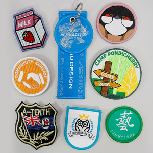 Custom Fabric Embroidered Patch Badges <strong>Velcro</strong> Sew/<strong>iron</strong> on Embroidery Patches Clothing Woven Patch - Product Image 3