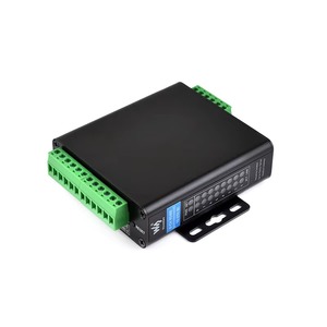 Waveshare 8-Ch RS485 ไปยัง RJ45 อีเธอร์เน็ตเซิร์ฟเวอร์แบบอนุกรม 8 ช่อง RS485 การทำงานแบบอิสระ ฟังก์ชั่น PoE เป็นอุปกรณ์เสริม ติดตั้งบนราง K775 - Product Image 1