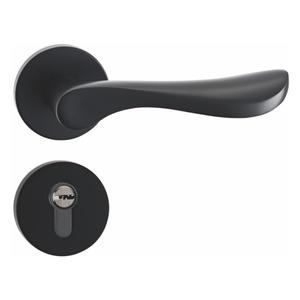 Serratura per interni in legno massello nero Modulare serratura magnetica silenziosa per camera da letto - Product Image 6