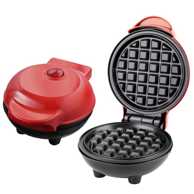 Mini Pancake Waffle Maker Portable Grill Machine