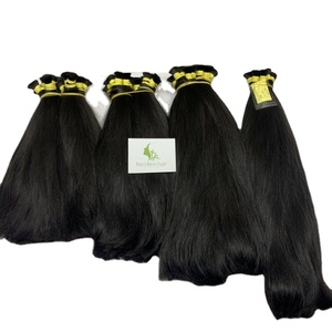 BAMBOOHAIR-extensiones de cabello humano superdobles, liso, de trama, de todo color - Product Image 2