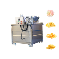 Équipement de friture semi-automatique en parfait état pour les frites, les chips de pommes de terre, les hôtels, machine à fabriquer des chips de pommes de terre