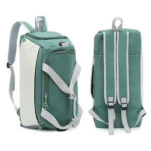 Sac de sport imperméable de grande capacité personnalisé, sac de voyage portable pour le yoga avec rangement pour chaussures, option de logo personnalisé - Product Image 1