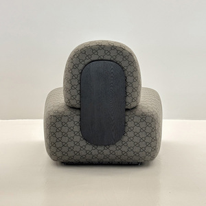 Sillón de Madera Maciza con Tapicería de Alta Calidad, Sillón de Descanso, Sofá Individual para Sala de Estar o Dormitorio, Colores Personalizables - Product Image 3