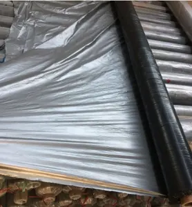 Zwarte Plastic Mulch Film Landbouwkas Mulch Film Anti Onkruidmat Doek