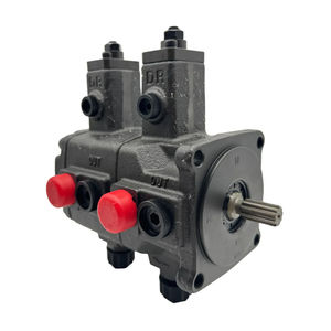 Pompe à palettes à double débit série PVDF 40/40 LPM, pompe hydraulique à double déplacement variable, pompe à palettes à réglage indépendant - Product Image 5