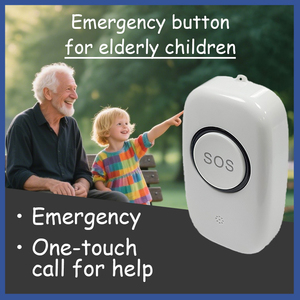 Novel Phong Cách One-Touch Nút Khẩn Cấp Không Dây Abs Chất Liệu <span class=keywords><strong>433</strong></span> <span class=keywords><strong>MHz</strong></span> Tần Số Cho Nhà Hệ Thống An Ninh Cho Người Cao Tuổi Trẻ Em - Product Image 5