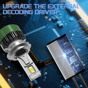 Bombillas LED para Faros Delanteros de Coche H4 H7 H11 9005 9006 con Lente Súper Brillante de Alta Potencia 130W con Canbus OEM ODM - Product Image 2