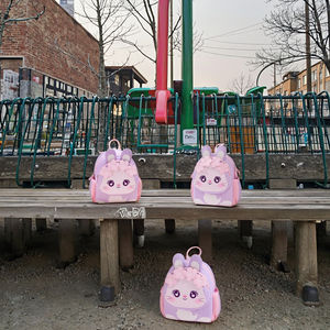 MS Bug Home 2025 Sac d'école en néoprène pour fille, dessin animé mignon, nouveau sac à dos élégant pour filles de 3 à 5 ans, sac à dos en polyester pour enfants - Product Image 5