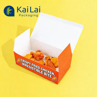 Caja Moderna y Ecológica para Pollo y Papas Fritas Kailai, Caja para Llevar Pollo Frito, Caja para Snacks