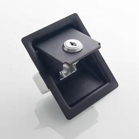 Loquet de panneau encastré Longyu MS738-1-1 à clé pour portes d'armoires électriques et boîtes de commande