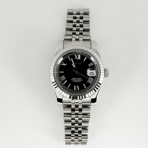 New Model Men's High-<b>End</b> Waterproof Wristwatch Stainless Steel Automatic Movement 18mm Pointer Mechanical Watches - Product Image 2