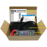 Comprobador Profesional de Corriente de Fuga Automotriz, Pinza Amperimétrica de Alta Precisión AC/DC mA para Diagnóstico de Baterías y Circuitos de Automóviles
