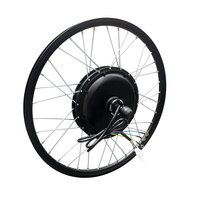Kit de Conversion de Moteur de Moyeu Sans Balais Sans Engrenage 1000W 48V avec Batterie au Lithium – Pour VTT, Vélo Électrique de Livraison, Vélo Électrique