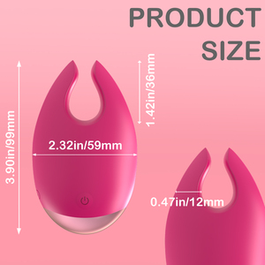 Vibrador de <span class=keywords><strong>Pezones</strong></span> Recargable, Juguetes Sexuales para Mujeres, Pinzas para <span class=keywords><strong>Pezones</strong></span> para Placer Sexual, Juguetes Sexuales para Parejas Femeninas y Masculinas - Product Image 6