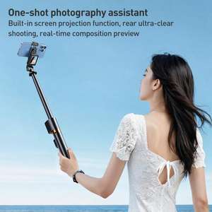 Nuevo Palo Selfie <span class=keywords><strong>FUNSNAP</strong></span> CL07 con Pantalla Inteligente, Transmisión de Pantalla, Trípode Antivibración, Venta al por Mayor - Product Image 2