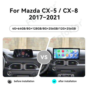 Radio de Coche con Pantalla Táctil de 15.8 Pulgadas Foforfor Qualcomm, Navegación GPS para <span class=keywords><strong>Mazda</strong></span> CX-5 / CX-8 2017-2021 con Carplay y <span class=keywords><strong>Android</strong></span> <span class=keywords><strong>Auto</strong></span> - Product Image 3