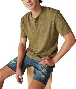 T-shirts pour hommes grande taille, t-shirt uni à col rond de haute qualité pour hommes à prix de gros - Product Image 3