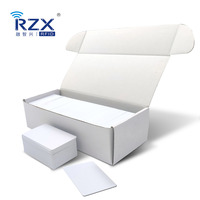 Cartes PVC Vierges RFID MIFARE DESFire EV3 2k/4k/8k Sécurisées 13,56 MHz