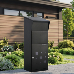 2025 Nueva caja de almacenamiento de Metal para exteriores estilo independiente con cerradura para <span class=keywords><strong>correo</strong></span> doméstico y paquete - Product Image 3