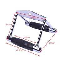 En stock, accessoires d'équipement de gymnastique, lat tirer vers le bas, poulie assise, rangée de gymnastique, Fitness, poignée de traction, poignée en métal