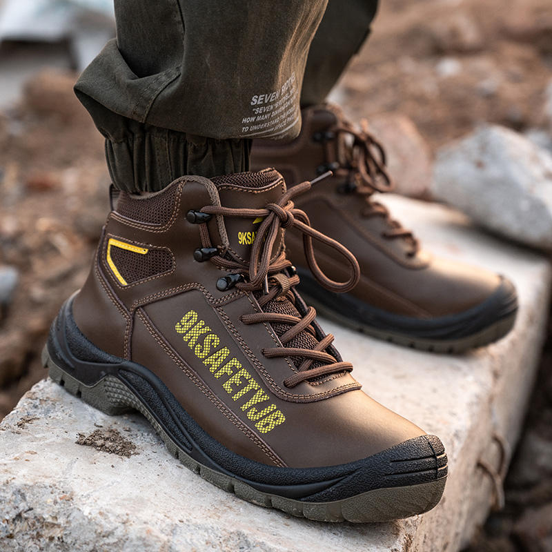 Seguridad Industrial Botas CaÃ±a Alta De Seguridad Hombre Zapatos