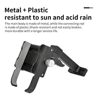 Support de téléphone pour arc à flèches SPG, fixation par pince, 360° °   Support en métal et plastique pour arcs composés, accessoires de tir à la cible et d'entraînement