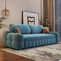 Modernes Klappbares Schlafsofa für Wohnzimmer Multifunktionales Faltbares Abnehmbares Waschbares Aufbewahrungssofa für Apartments