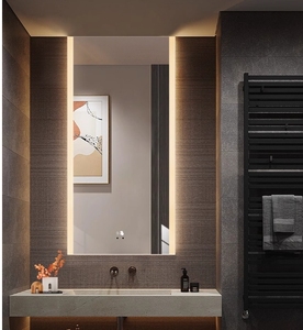 Espejo de Pared Moderno de Longitud Completa con Retroiluminación LED Lateral Integrada, Espejo Vertical Arquitectónico para Proyectos de Hoteles de Lujo - Product Image 2