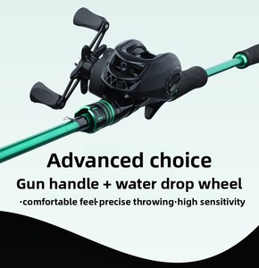 Canne à pêche japonaise 2,4 m ultra-rigide 2 brins pour la pêche en ruisseau avec boîte de rangement et combo moulinet <span class=keywords><strong>St</strong></span> <span class=keywords><strong>Croix</strong></span> Crocodile - Product Image 1