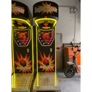 Macchina da Boxe Arcade Elettronica a Monete <span class=keywords><strong>per</strong></span> <span class=keywords><strong>Giochi</strong></span> di Pugilato, Gioco di Potenza e Precisione - Product Image 5