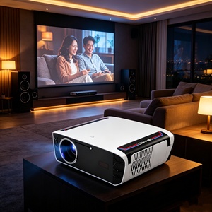 Nuevo Proyector LED 4K con Google TV, 1850ANSI, Altavoz de 10W, Full HD, Portátil - Product Image 1