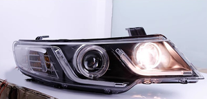 Faros Delanteros Upsztec para KIA Forte 2009-2013, Luces Diurnas DRL, Bombilla LED Bi Xenón <span class=keywords><strong>Hella</strong></span>, Luces <span class=keywords><strong>Antiniebla</strong></span>, Accesorio para Automóvil, Lámpara Delantera - Product Image 3