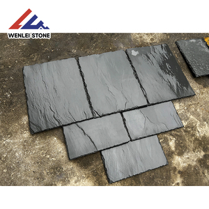 Wholesale Price <strong>Slate</strong> <strong>Tile</strong> Natural Stone Black Roofing Sheet <strong>Slate</strong> Roof <strong>Tile</strong> On Shingle - Product Image 1