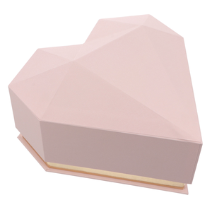 Hộp đựng hoa hồng hình trái tim màu đen thanh lịch cho nến cô dâu Quà Tặng Ngày Valentine tăng cường in nổi cầm tay - Product Image 1