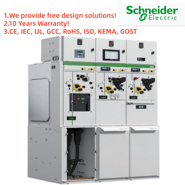 SM6  11kV RMU Ring Main Unit for Data Center Power Distribution Medium Voltage Switchgear Solution