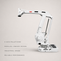 Robot de palettisation ABB IRB 660, charge utile 250 kg, portée 3,15 m, IP67, IRC5, pour la manutention et l'assemblage de matériaux en fin de ligne