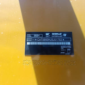 Venta caliente envío rápido excelentes condiciones de trabajo Japón Original cargador frontal retroexcavadora cargador de ruedas usado Cat 950H 93HP - Product Image 6