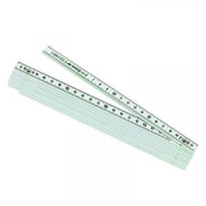 METRICA - 19010 1 Mètres-Fibre de verre-BLANC-MÈTRES PLIANTS EAN 8001066190102 - Product Image 1