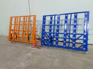 핫세일 만능 360도 회전 운반 카트 철제 작업대 슬래브 4륜 플랫폼 팔레트 랙킹 산업용 이동식 - Product Image 4